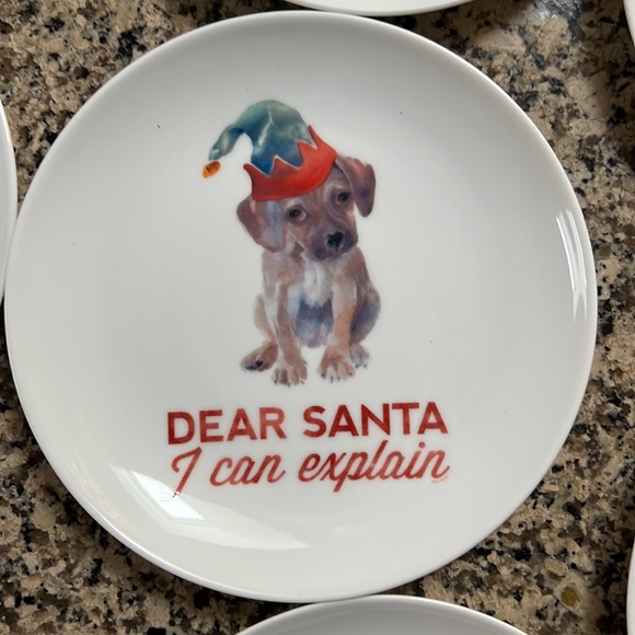 Set of 8 Christmas Plates - Picture 5 of 6